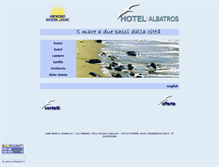 Tablet Screenshot of albatros-hotel.it
